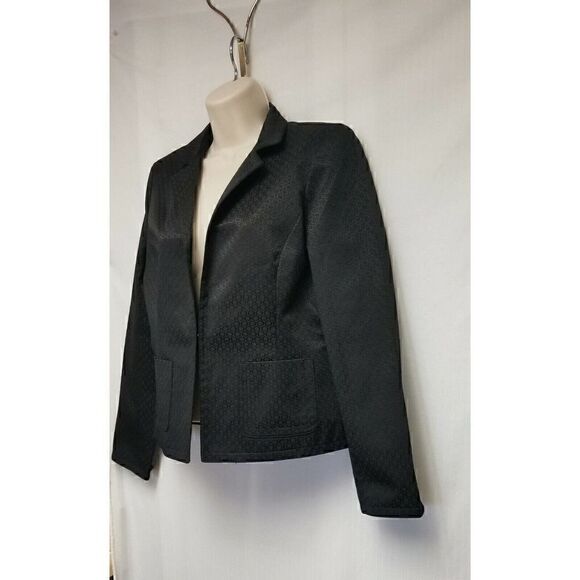New York Jones York Collection Blazer Color Black Size 6 - Picture 5 of 9